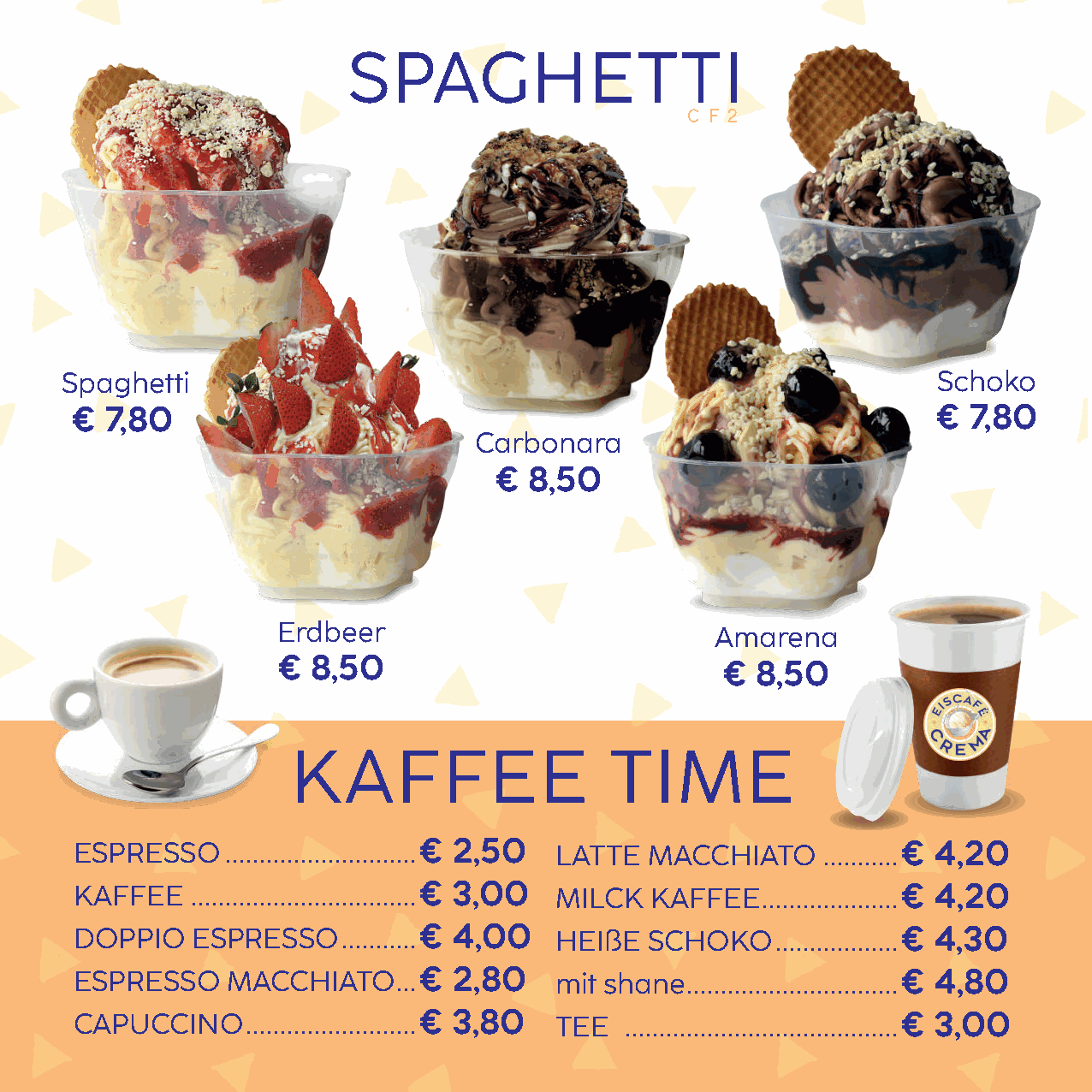 Spaghetti Eis